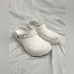 White Non Slip Crocs